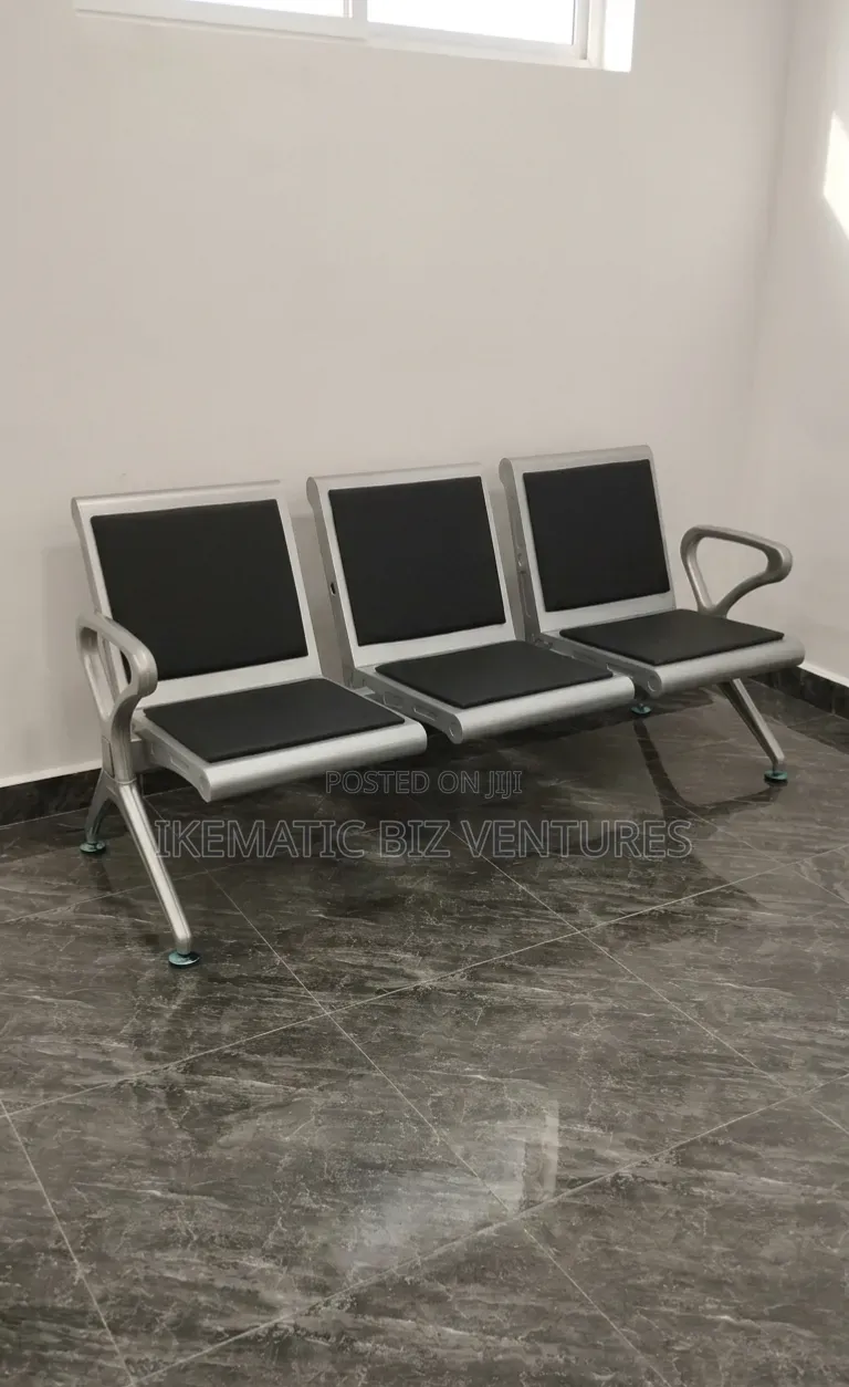 3- Seater Padded Reception Waiting Chair