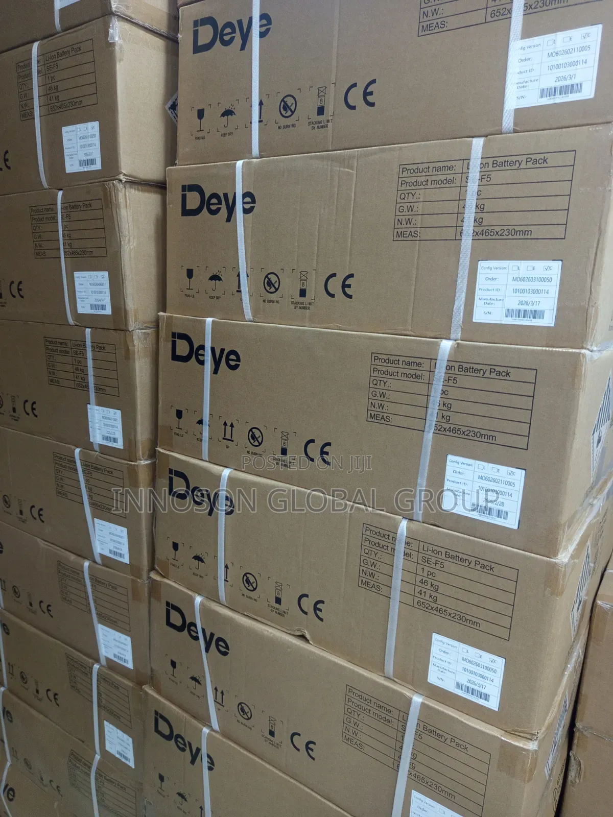 5kwh 48v Deye Lithium Ion Phosphate Battery