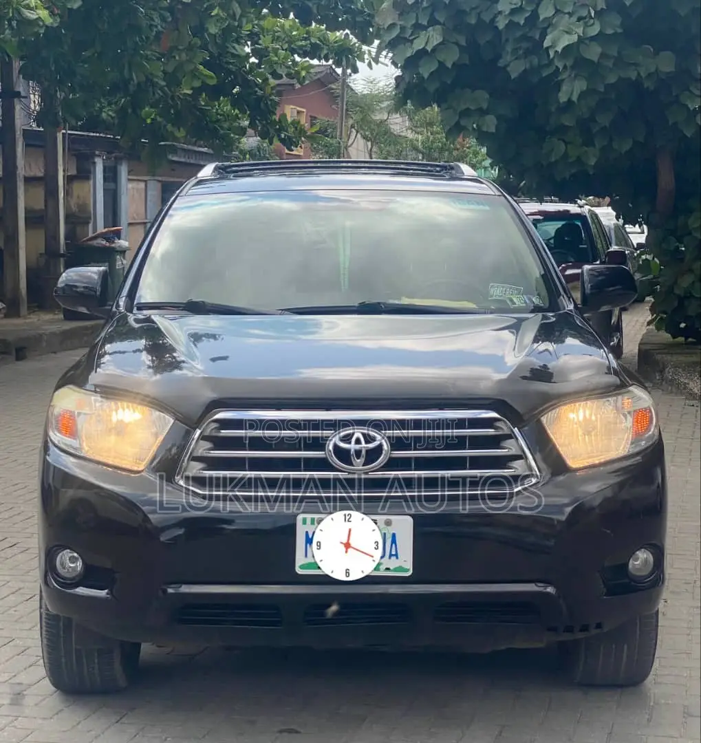 Toyota Highlander Limited 2010 Black