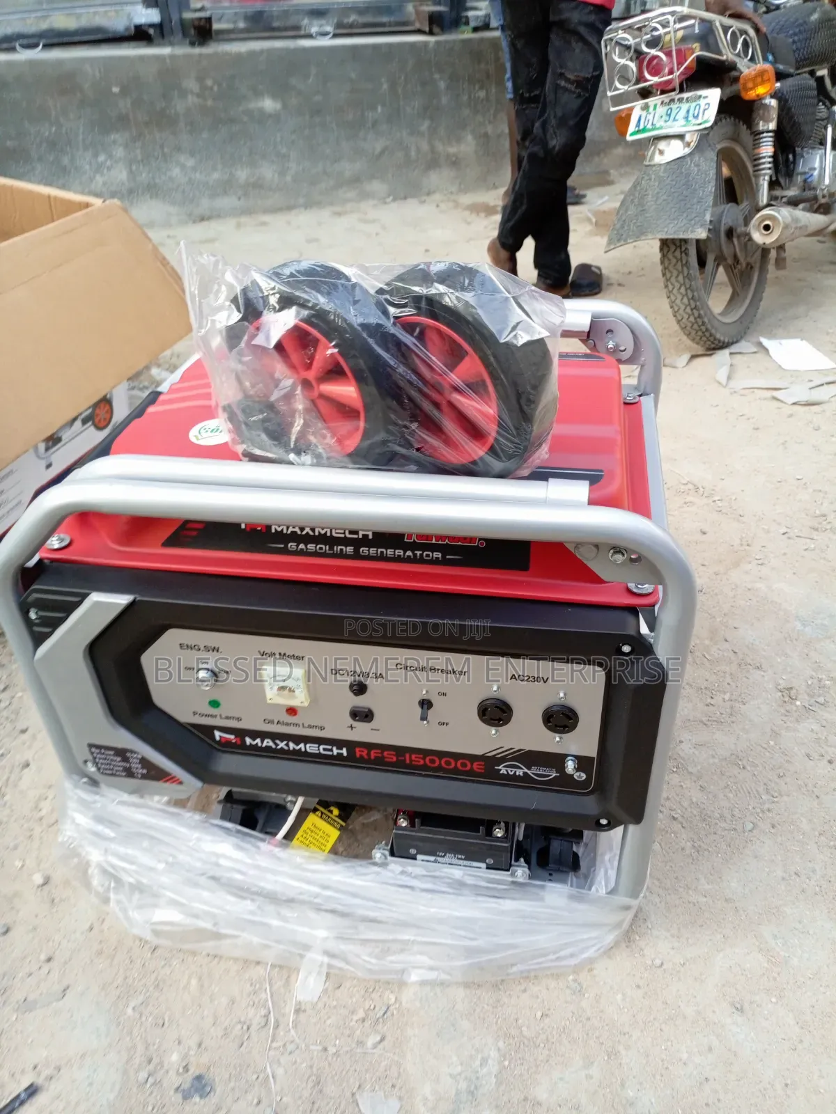 12.5kva Maxmech Petrol Generator 100% Copper Coil
