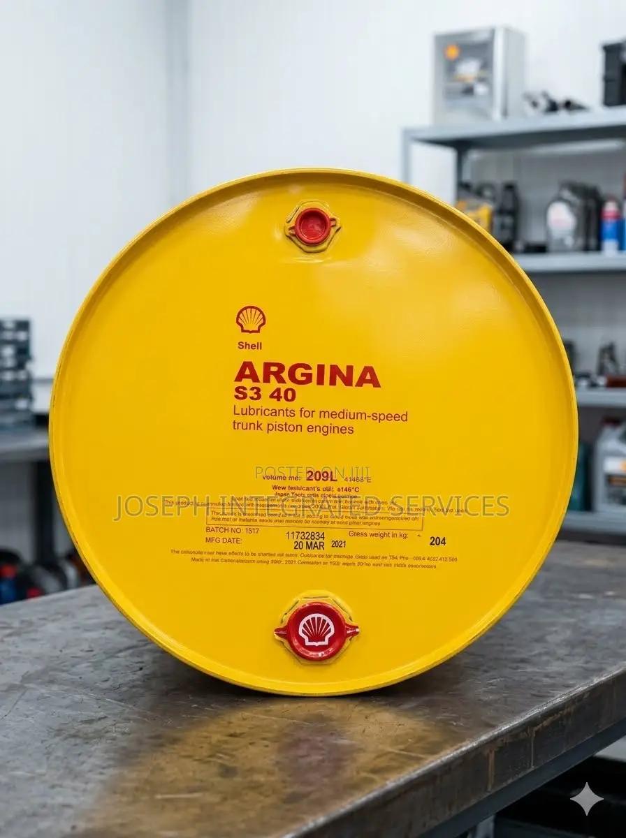 Shell Argina S3 40 Multifunctional SAE 40 Trunk Piston Engine Oil