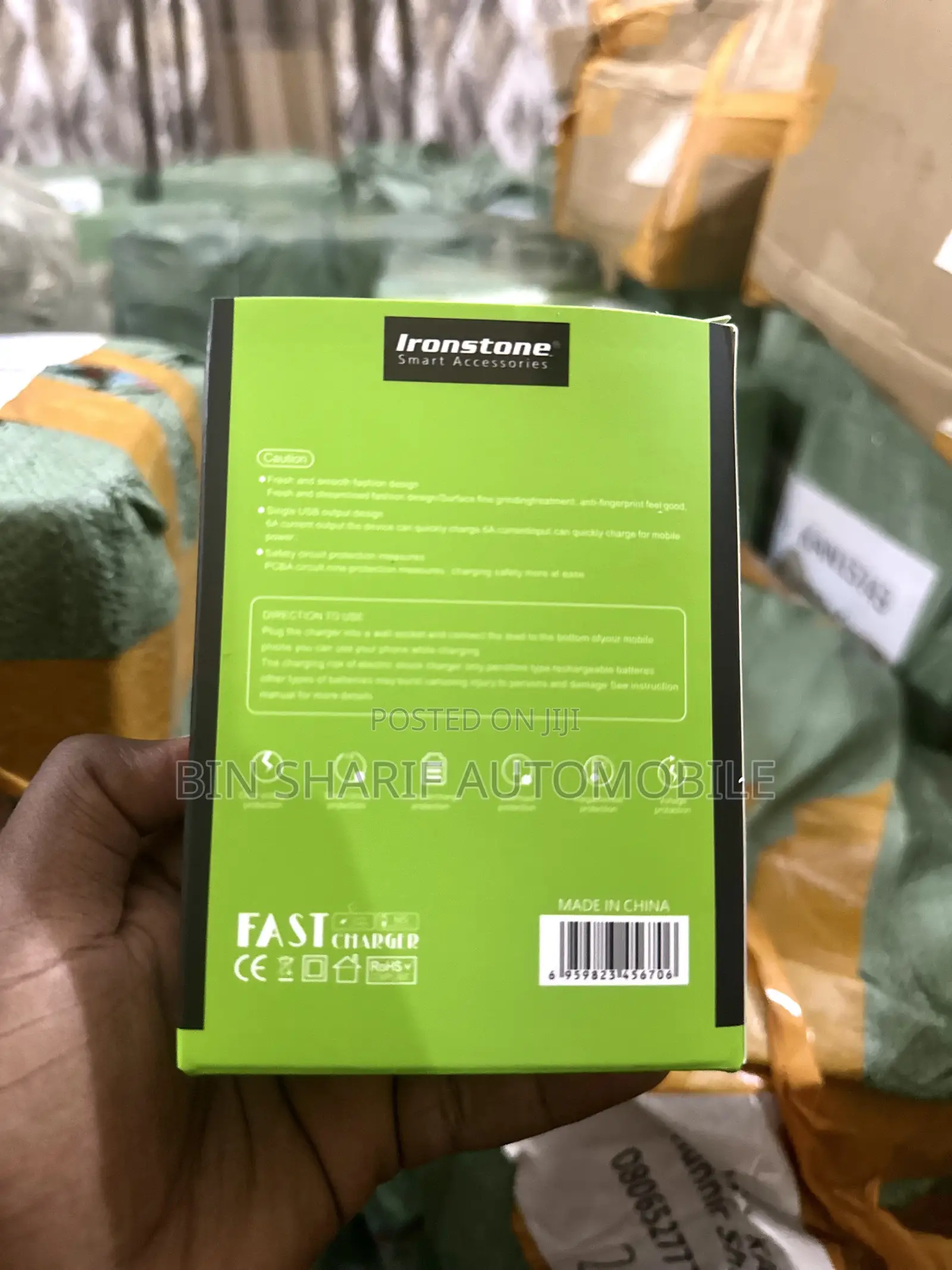 Ironstone IR-038 6A Dual Port Fast Charger With Cable