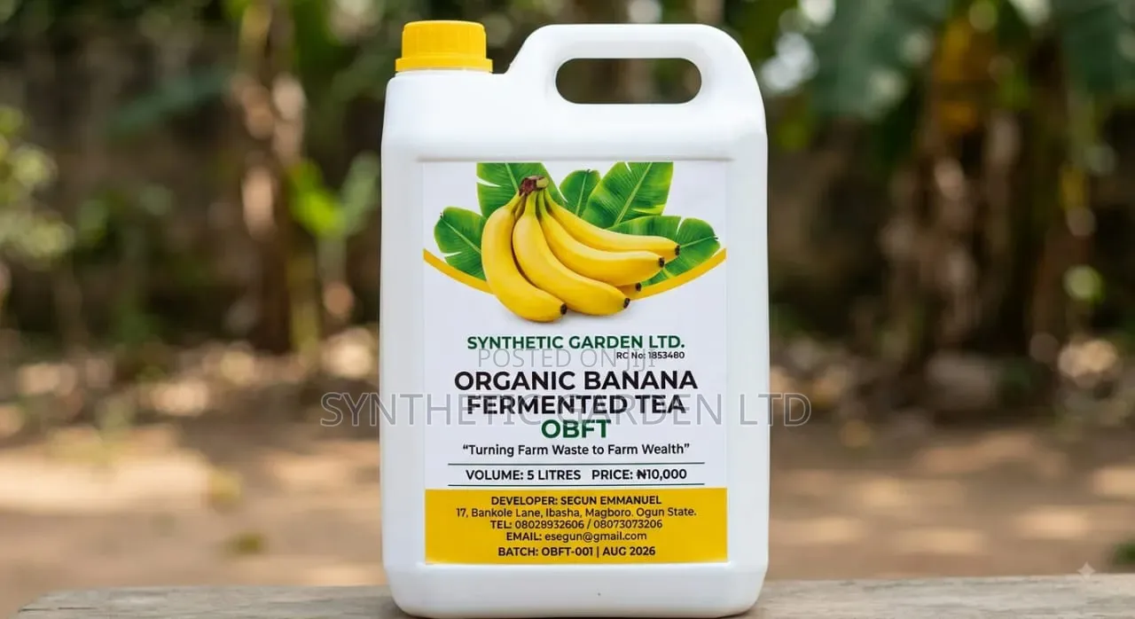 Organic Banana Fermented Tea ( 5 Litres)