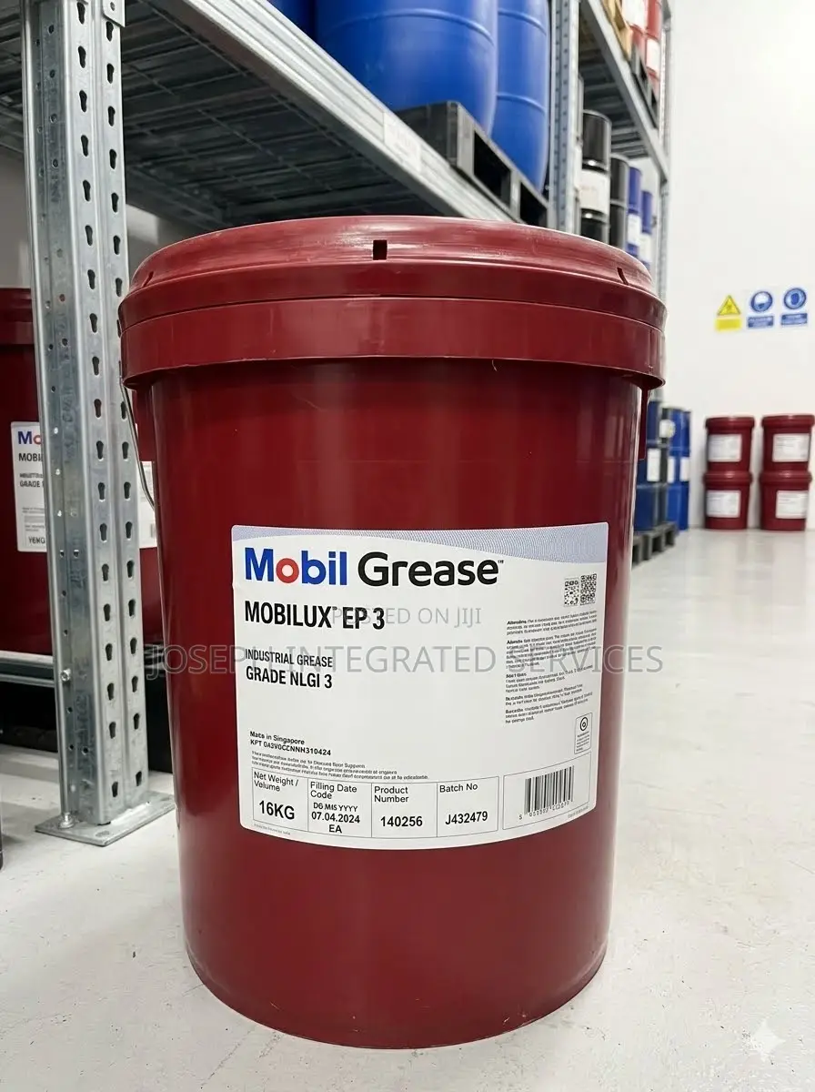 Mobilux EP 3 NLGI Grade 3 Lithium Industrial Grease