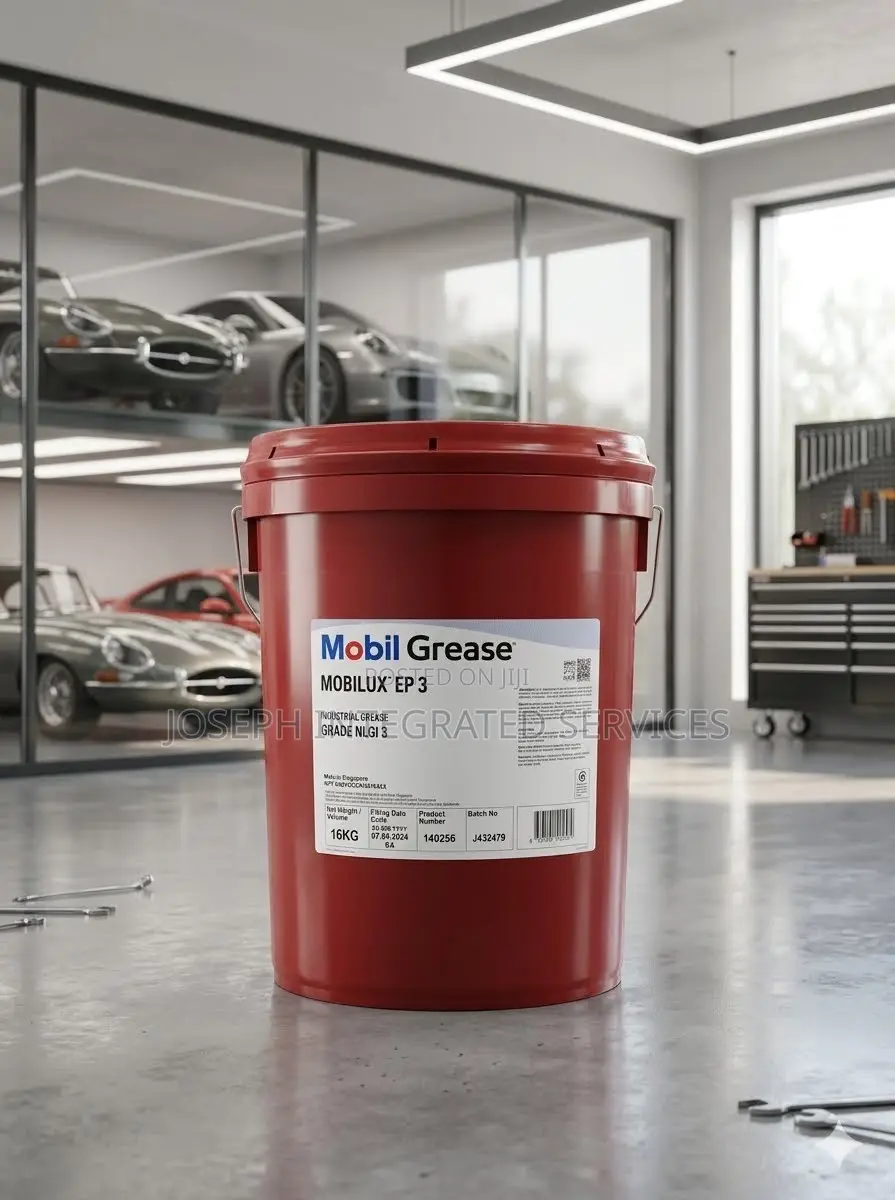 Mobilux EP 3 NLGI Grade 3 Lithium Industrial Grease
