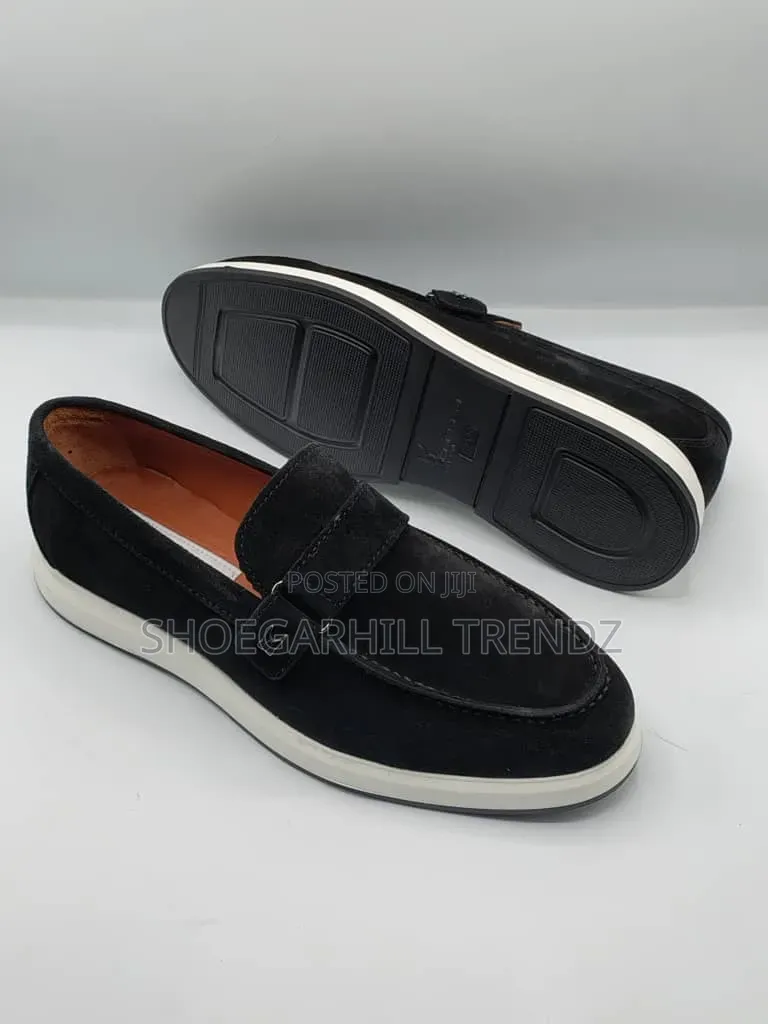 Moreschi Suede Loafers PlimSole Sneaker Shoes