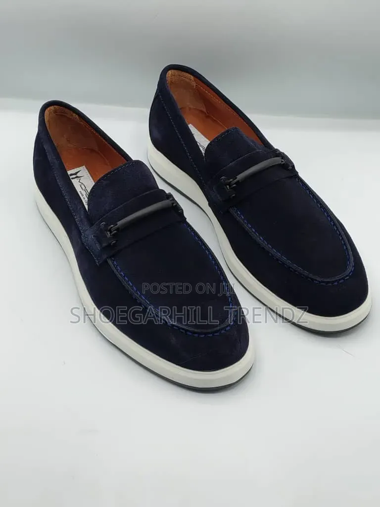 Moreschi Suede Loafers PlimSole Sneaker Shoes