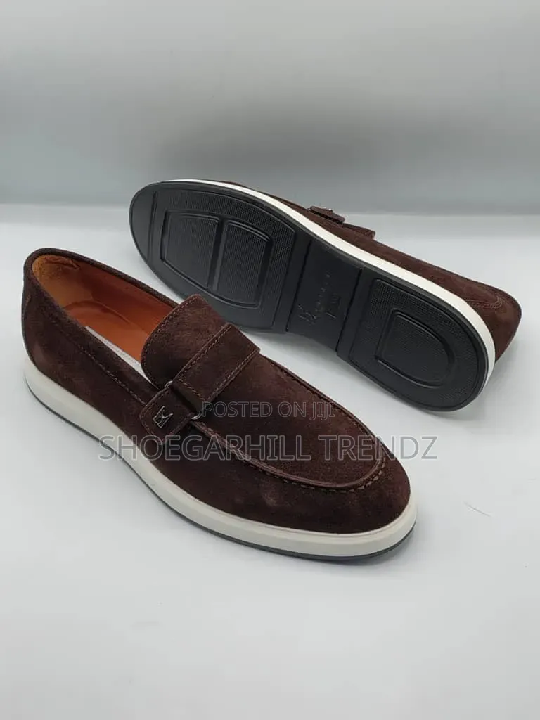 Moreschi Suede Loafers PlimSole Sneaker Shoes