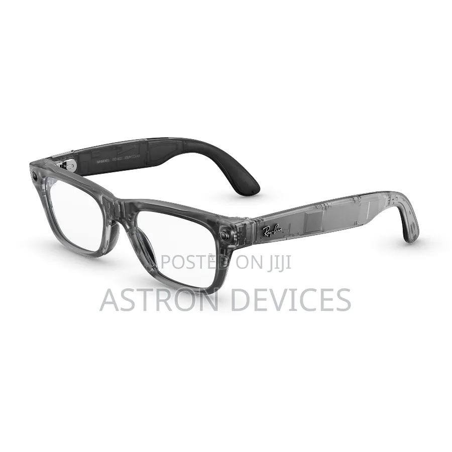Ray-Ban Meta Blayzer Optics(Gen2),Matte Transparent Ice Grey,Clear Len