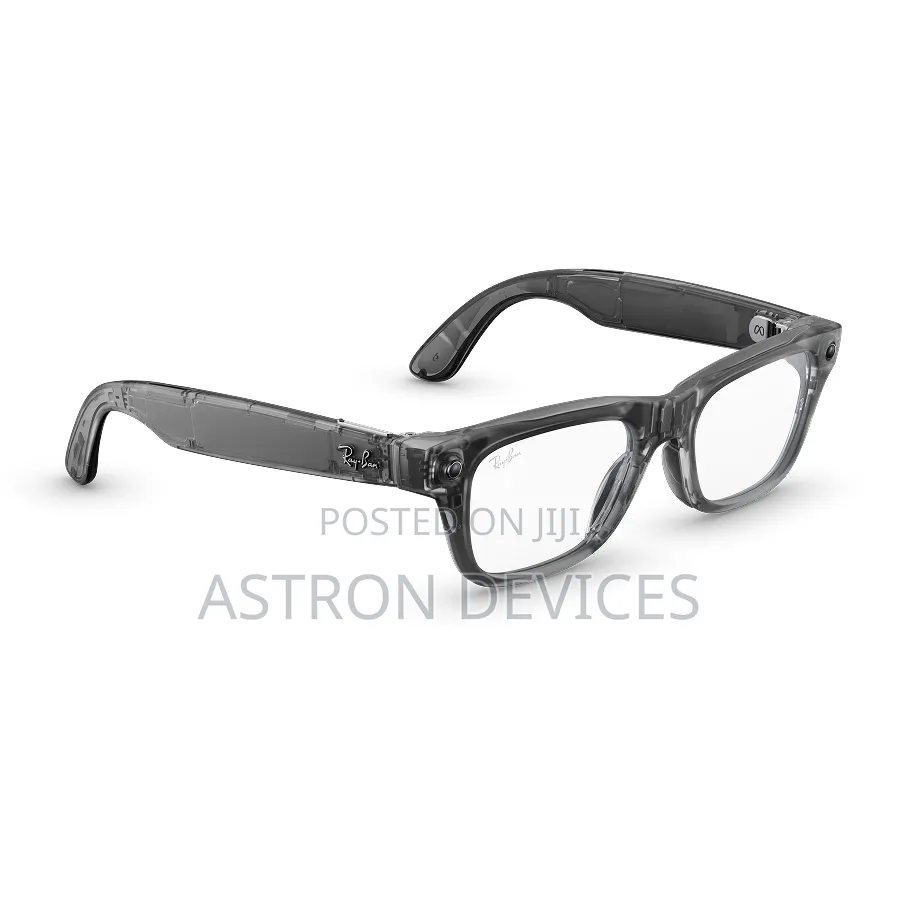 Ray-Ban Meta Blayzer Optics(Gen2),Matte Transparent Ice Grey,Clear Len