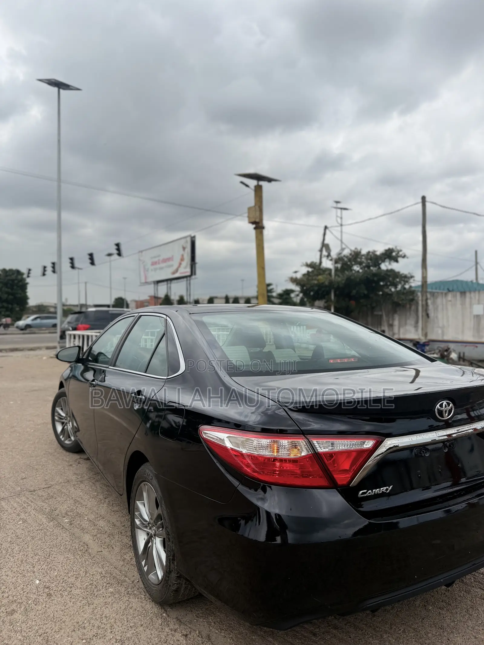 Toyota Camry SE 4dr Sedan (2.5L 4cyl 6A) 2017 Black