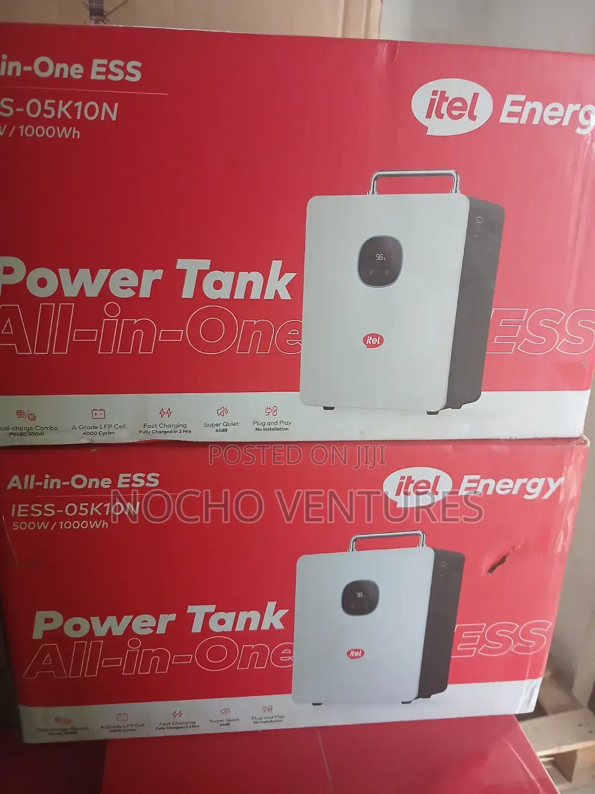 Itel Power Tank 500w Power Station