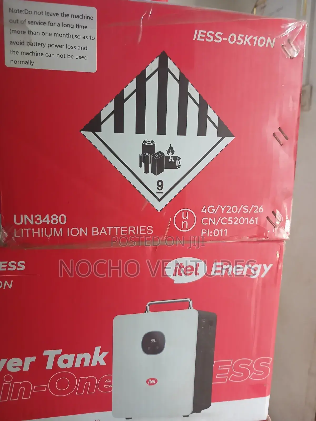 Itel Power Tank 500w Power Station