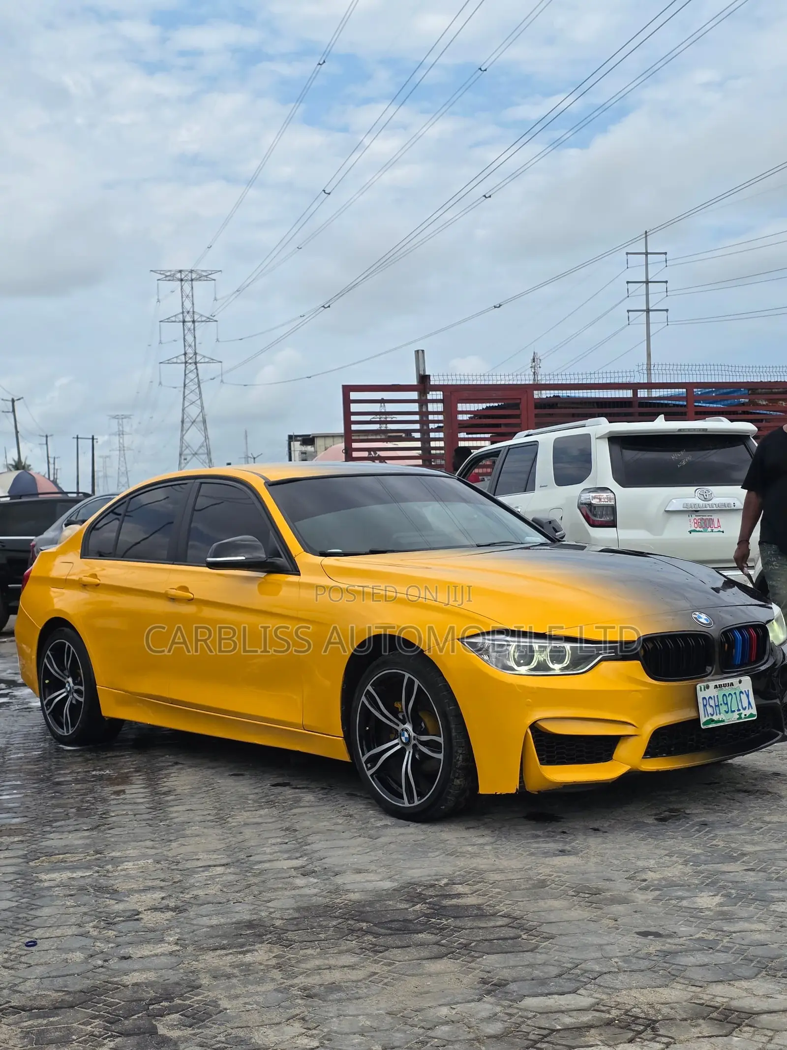 BMW F-Series 2014 Yellow
