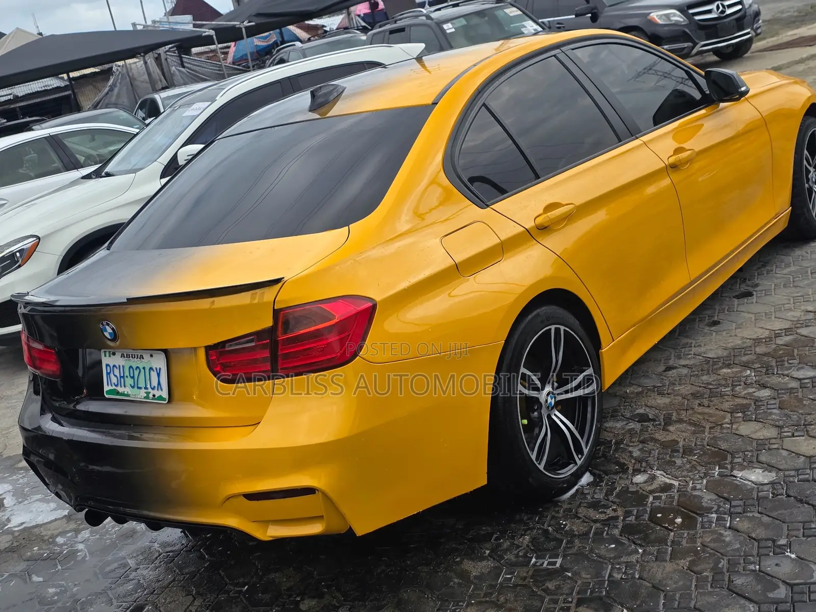 BMW F-Series 2014 Yellow
