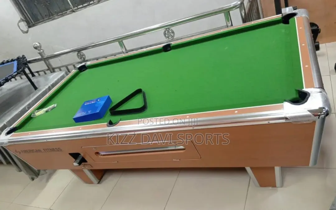 American Fitness British Marble Coin Snooker Board With 8ftbm and 7ft