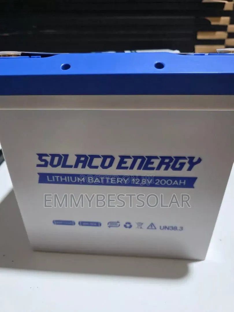 200amps 12v Solace Energy Lithium Battery