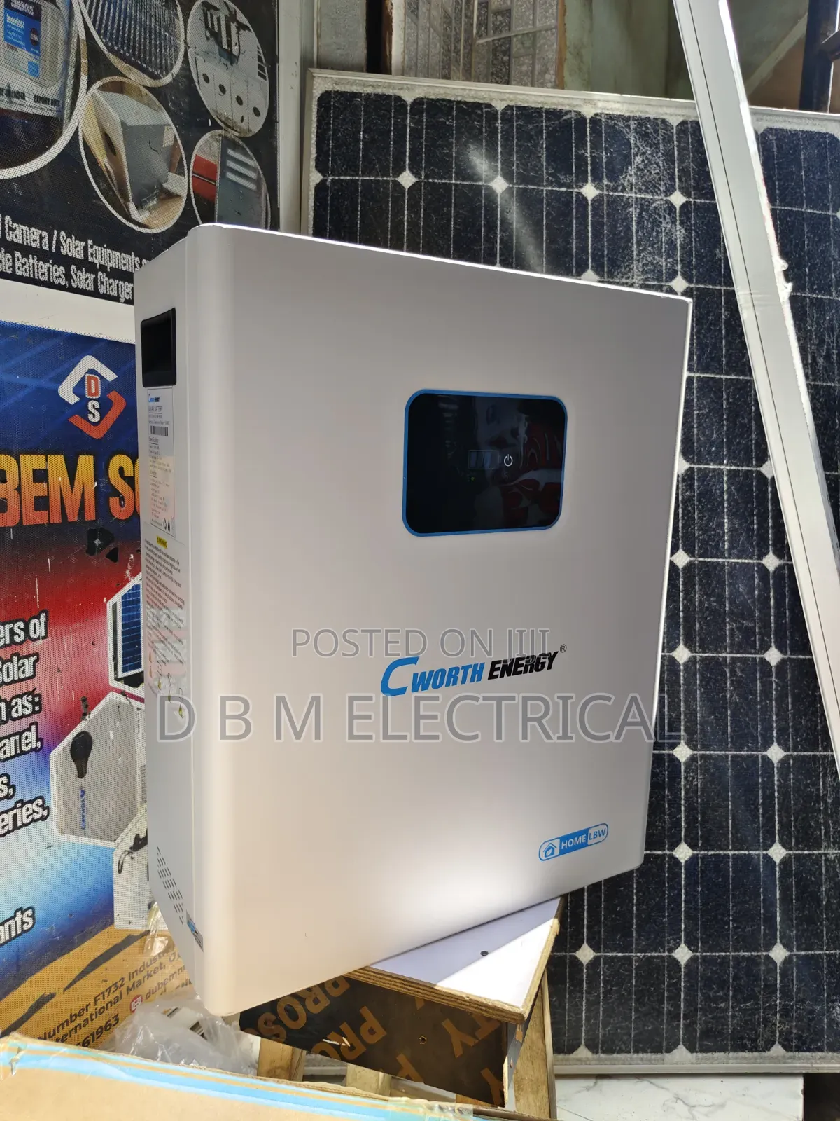 Cworth Solar Lithium Battery 10kwh 48v