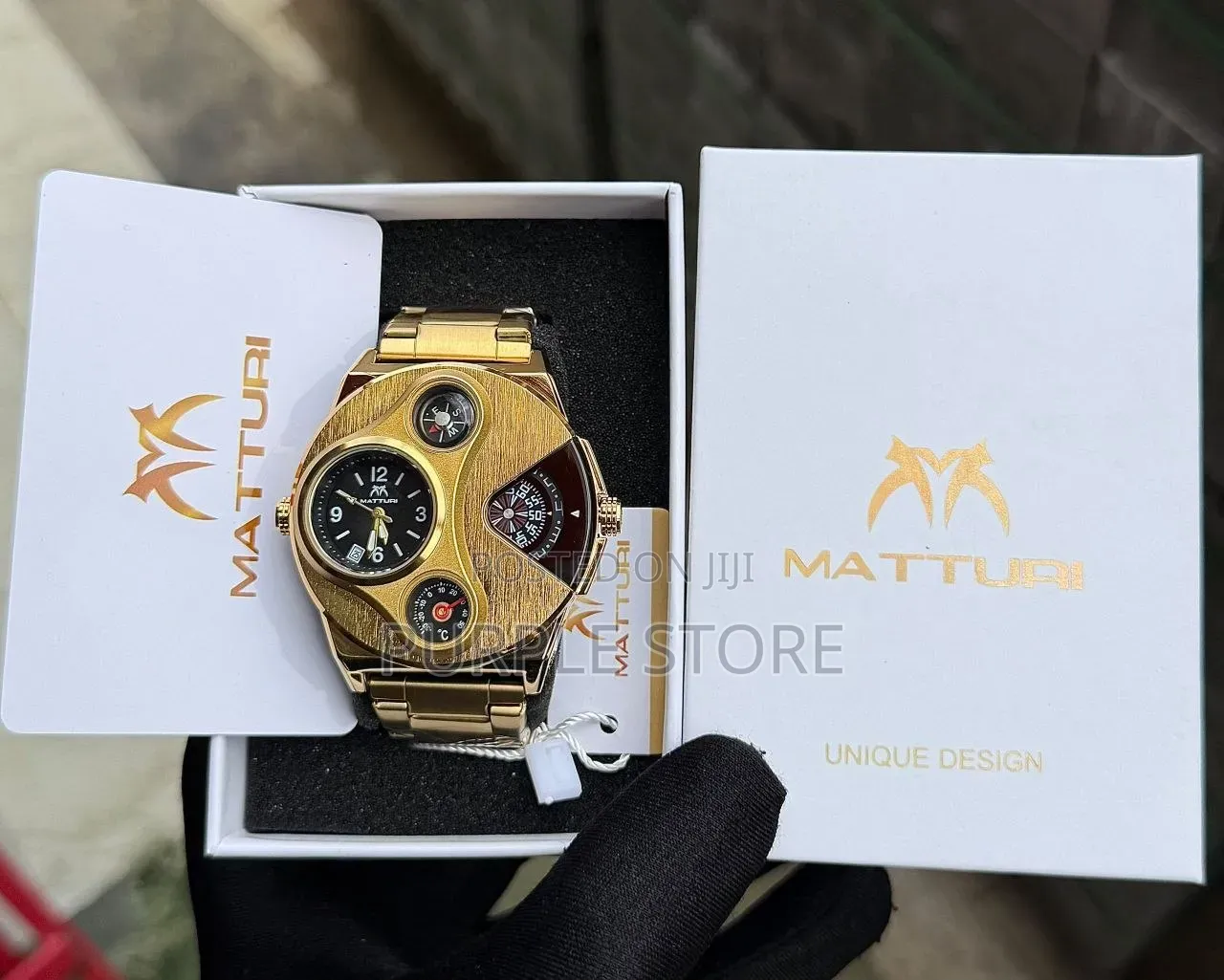 Matturi Multi Dial Mens Luminous Watches