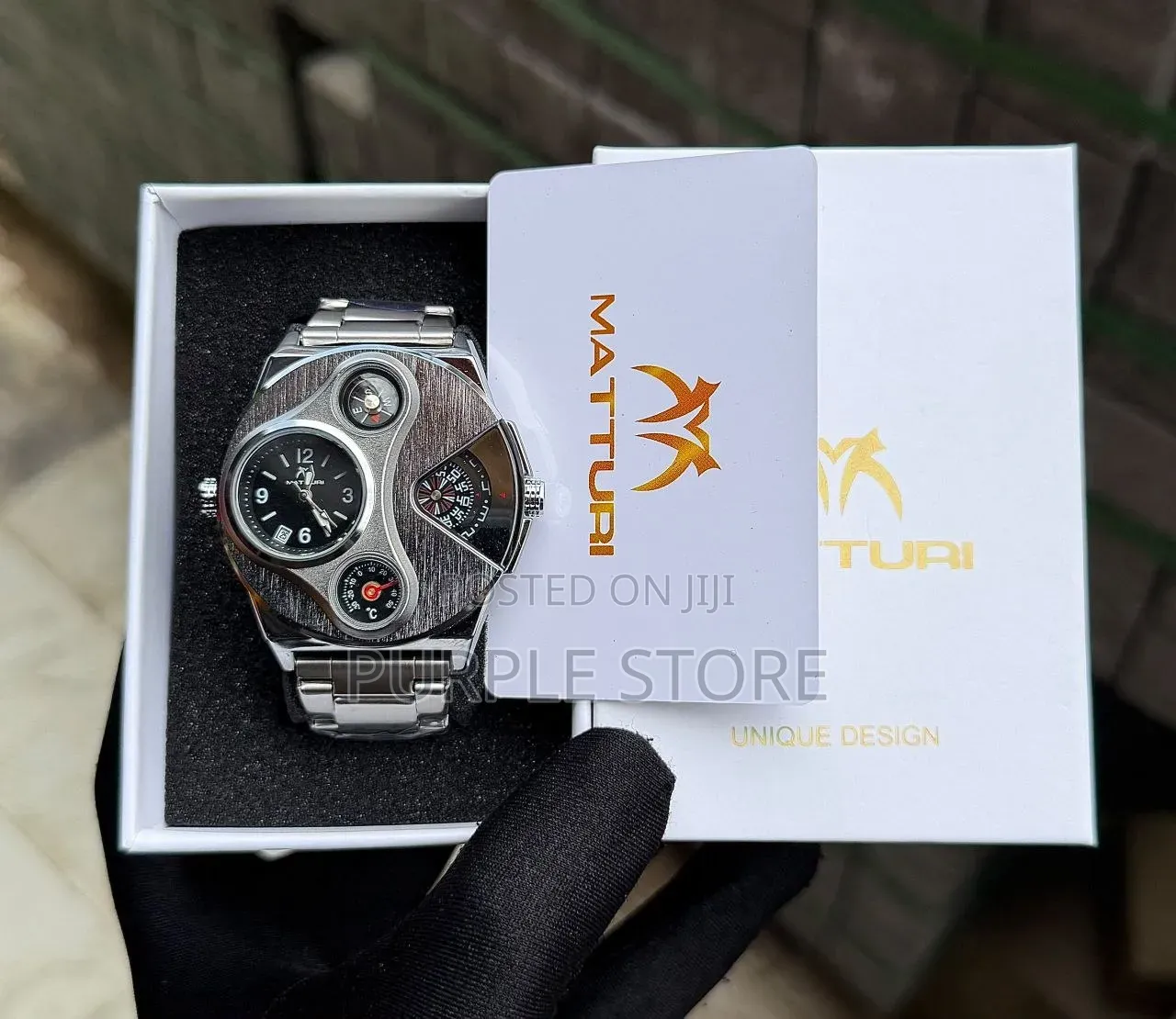 Matturi Multi Dial Mens Luminous Watches