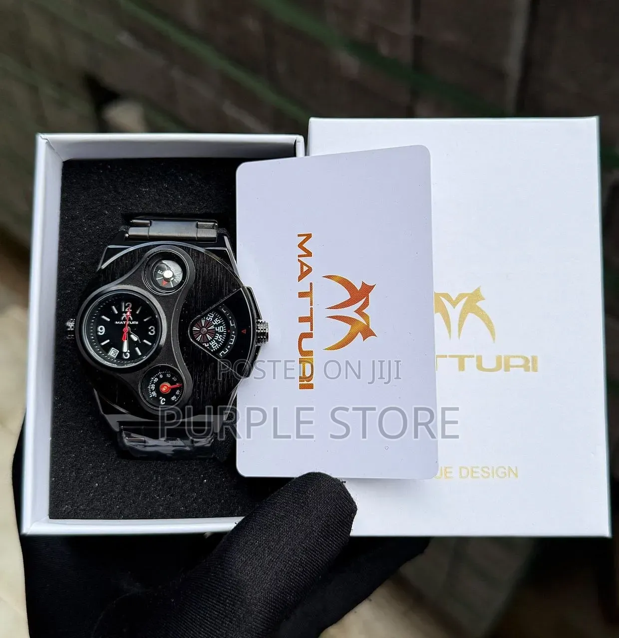 Matturi Multi Dial Mens Luminous Watches