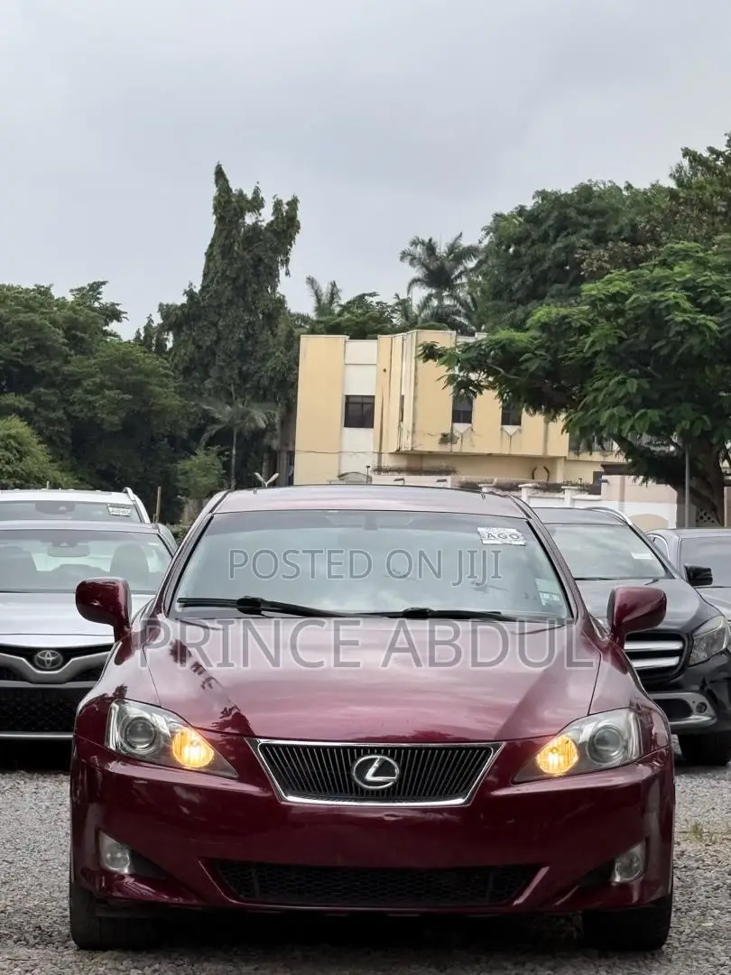 Lexus IS 2007 Burgundy
