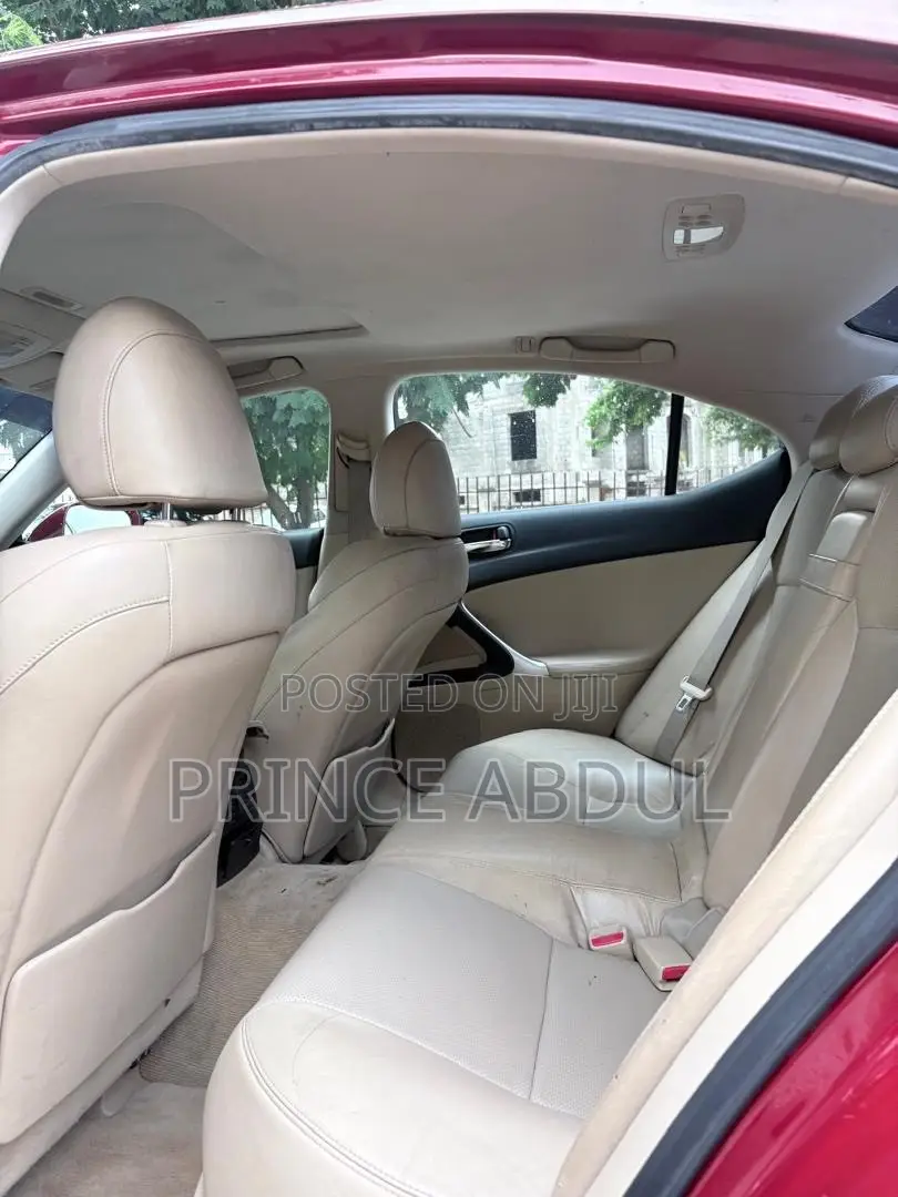 Lexus IS 2007 Burgundy