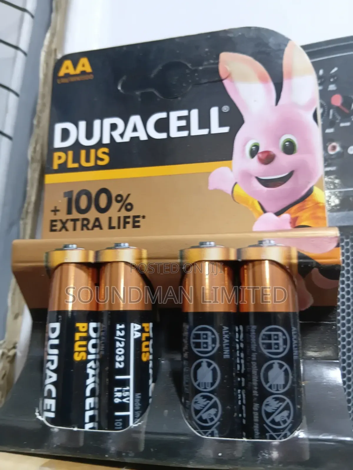Original Duracell AA+ Batteries Long Lasting Extra Life LR6