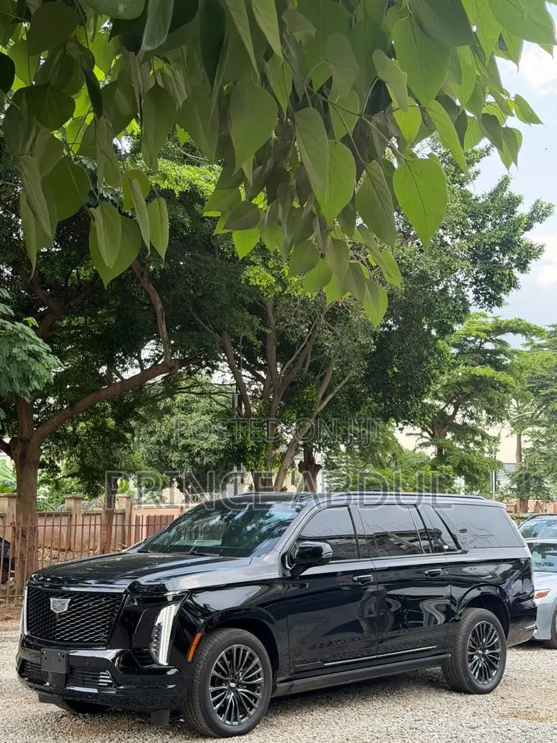 New Cadillac Escalade 2025 Black
