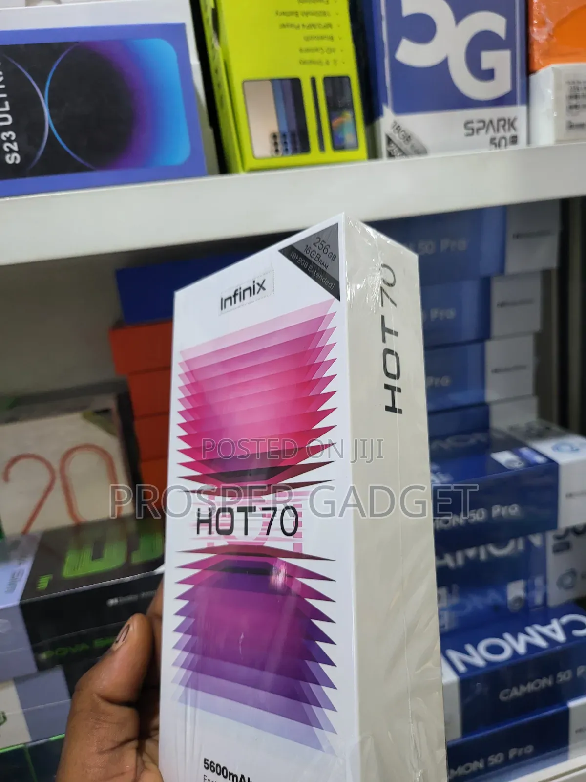New Infinix Hot 70 256 GB