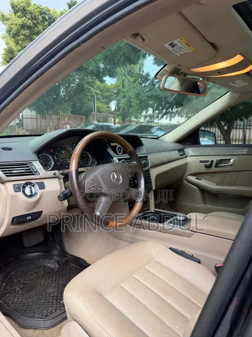 Mercedes-Benz E550 2011 Black