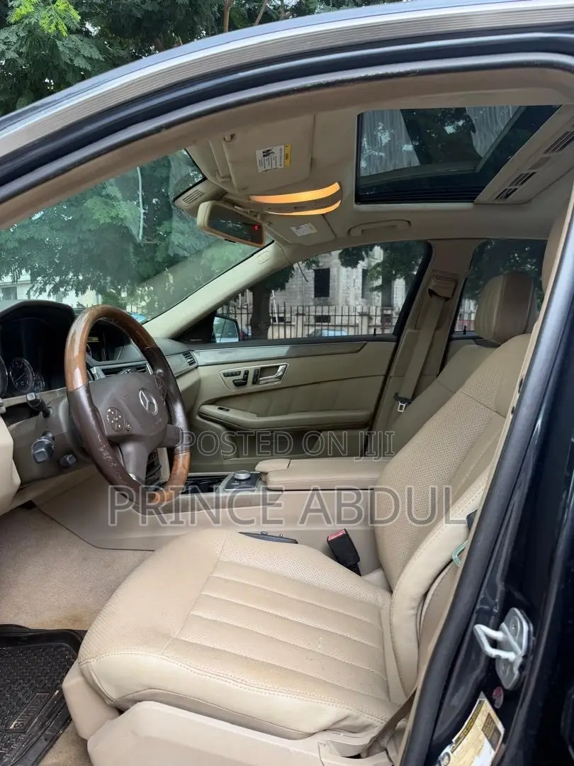 Mercedes-Benz E550 2011 Black