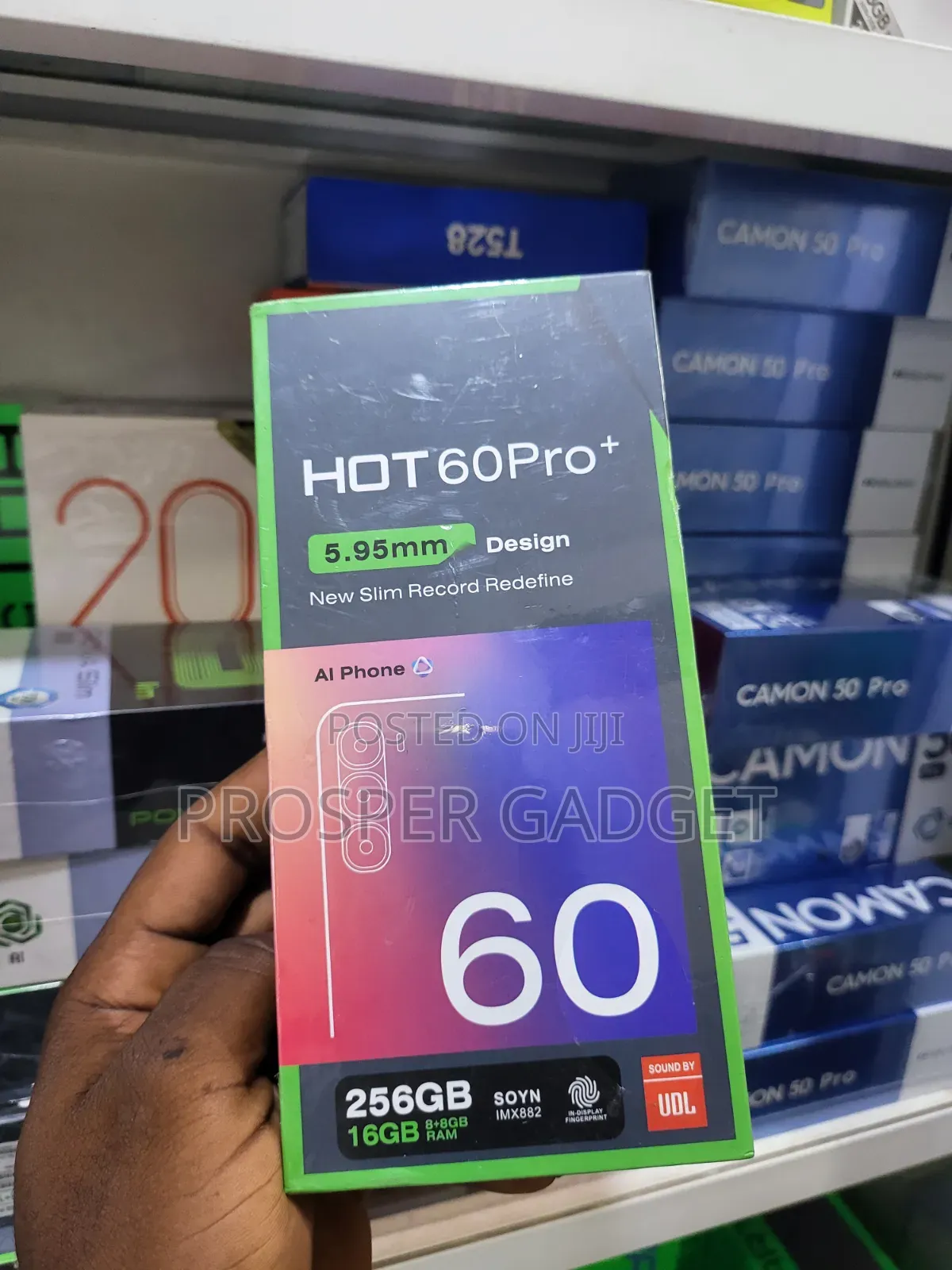 New Infinix Hot 60 Pro+ 256 GB