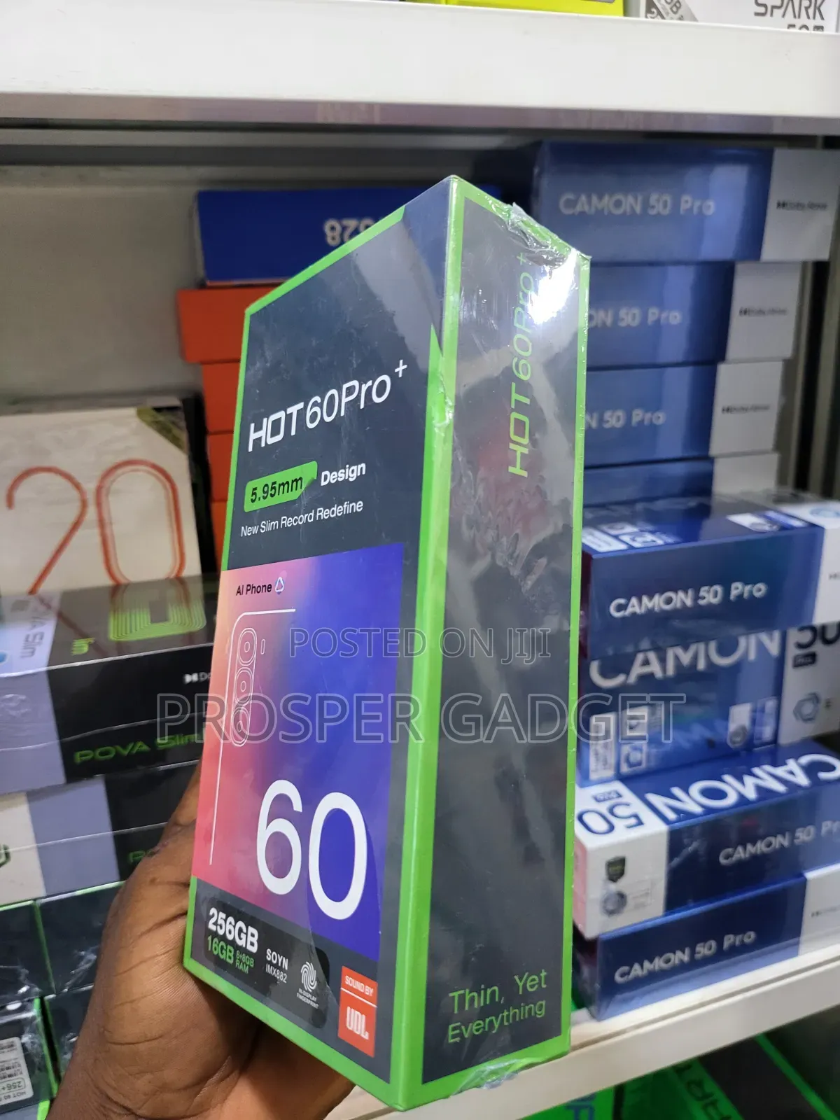 New Infinix Hot 60 Pro+ 256 GB