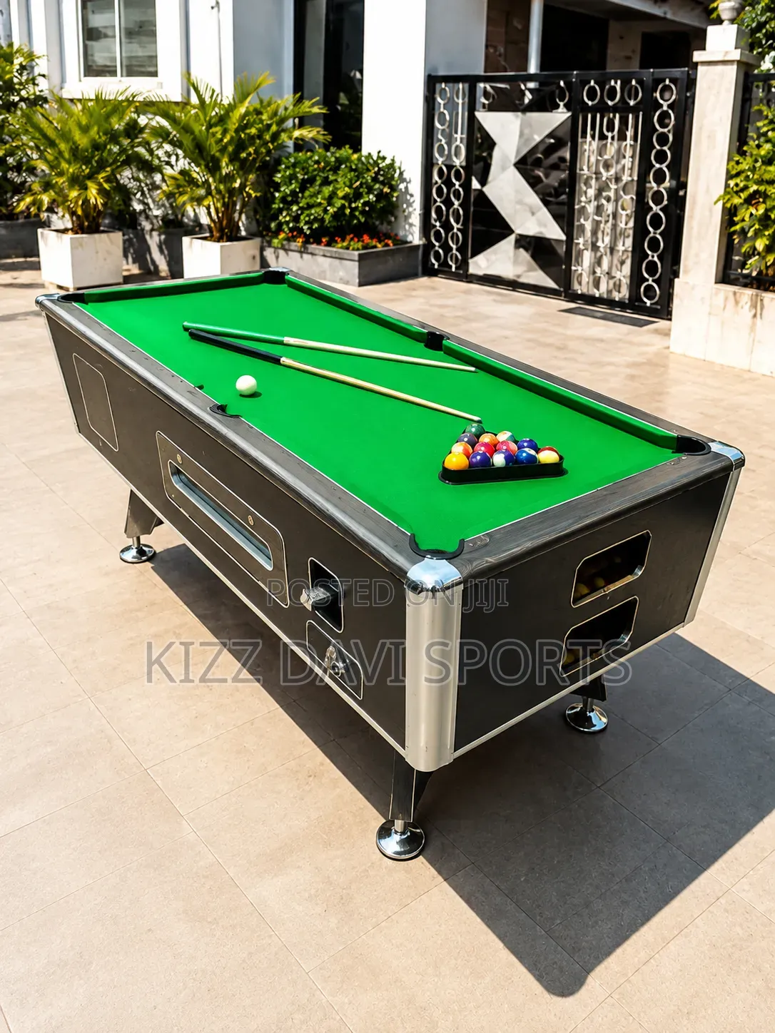 7ft Billiards Marble Coin Snooker Board
