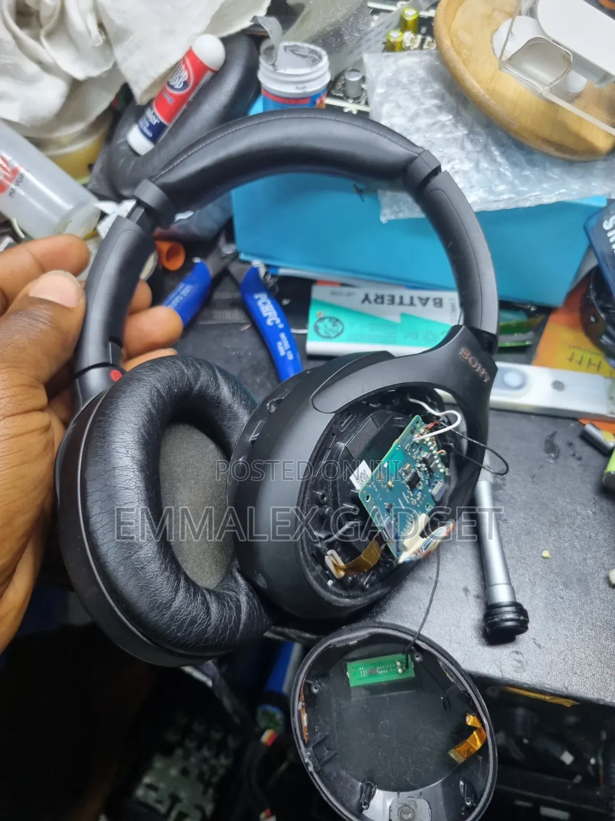 Headset Repair and Battery Replacement