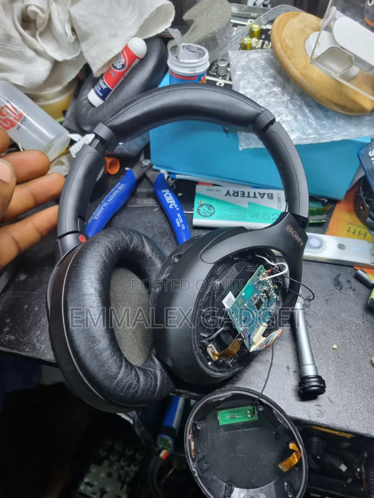 Headset Repair and Battery Replacement