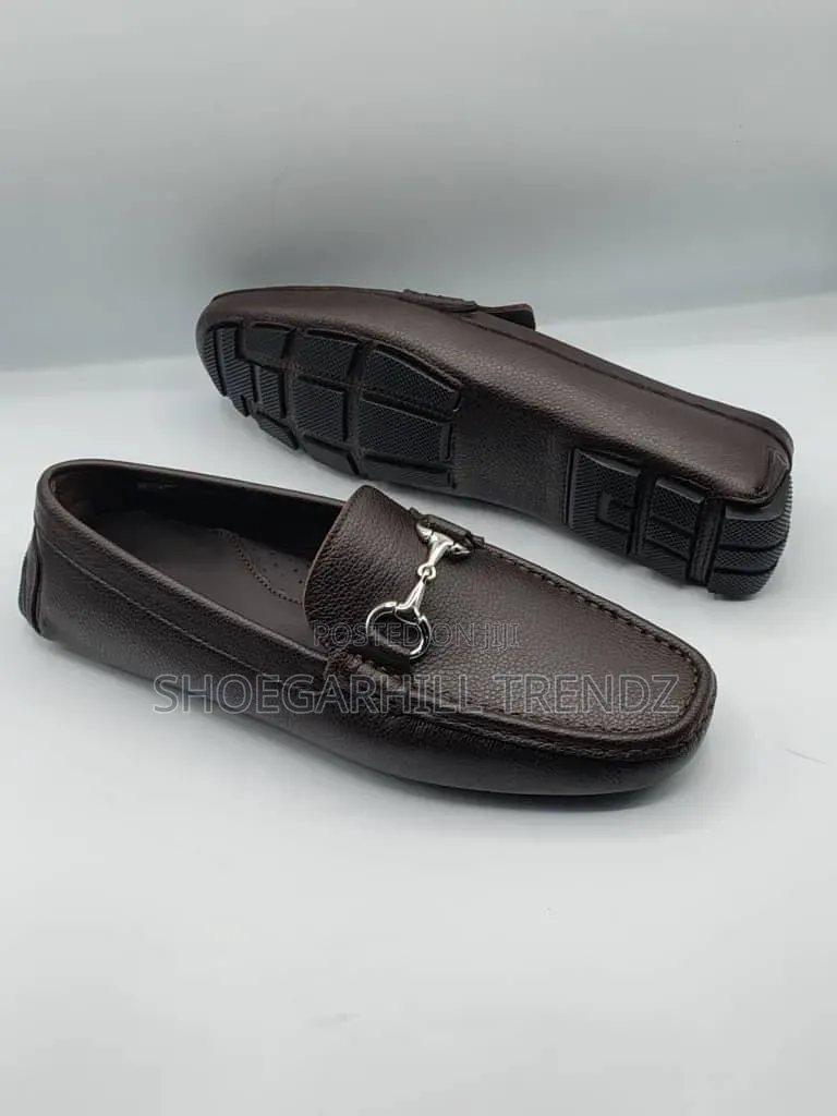 Perrone Calzature Leather Suede Drivers Men Shoes