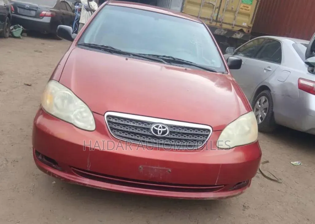 Toyota Corolla 2006 Maroon
