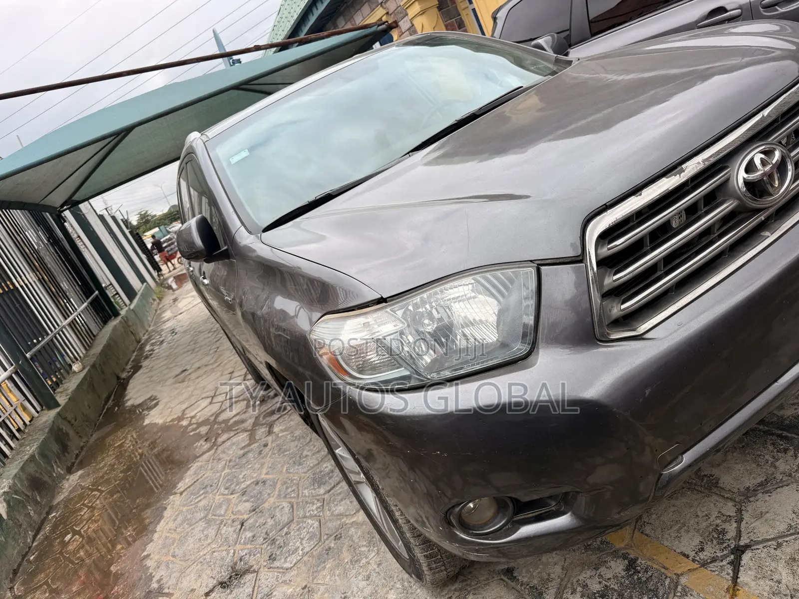 Toyota Highlander Sport 2008 Gray