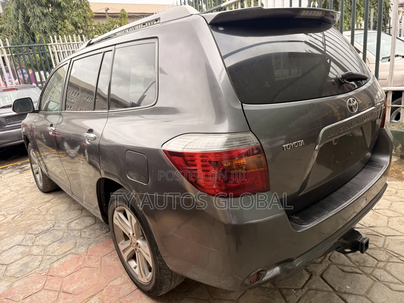 Toyota Highlander Sport 2008 Gray