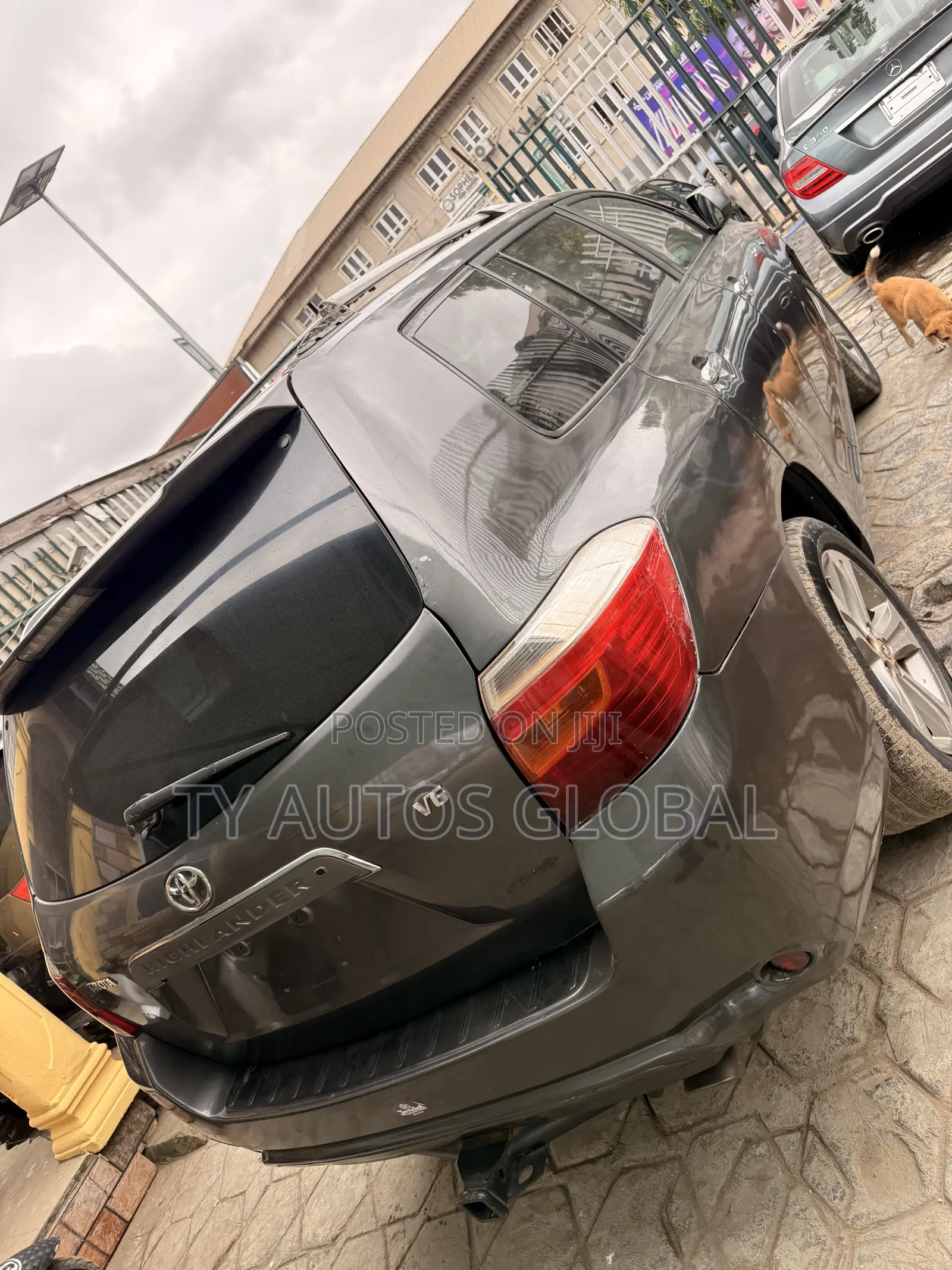 Toyota Highlander Sport 2008 Gray