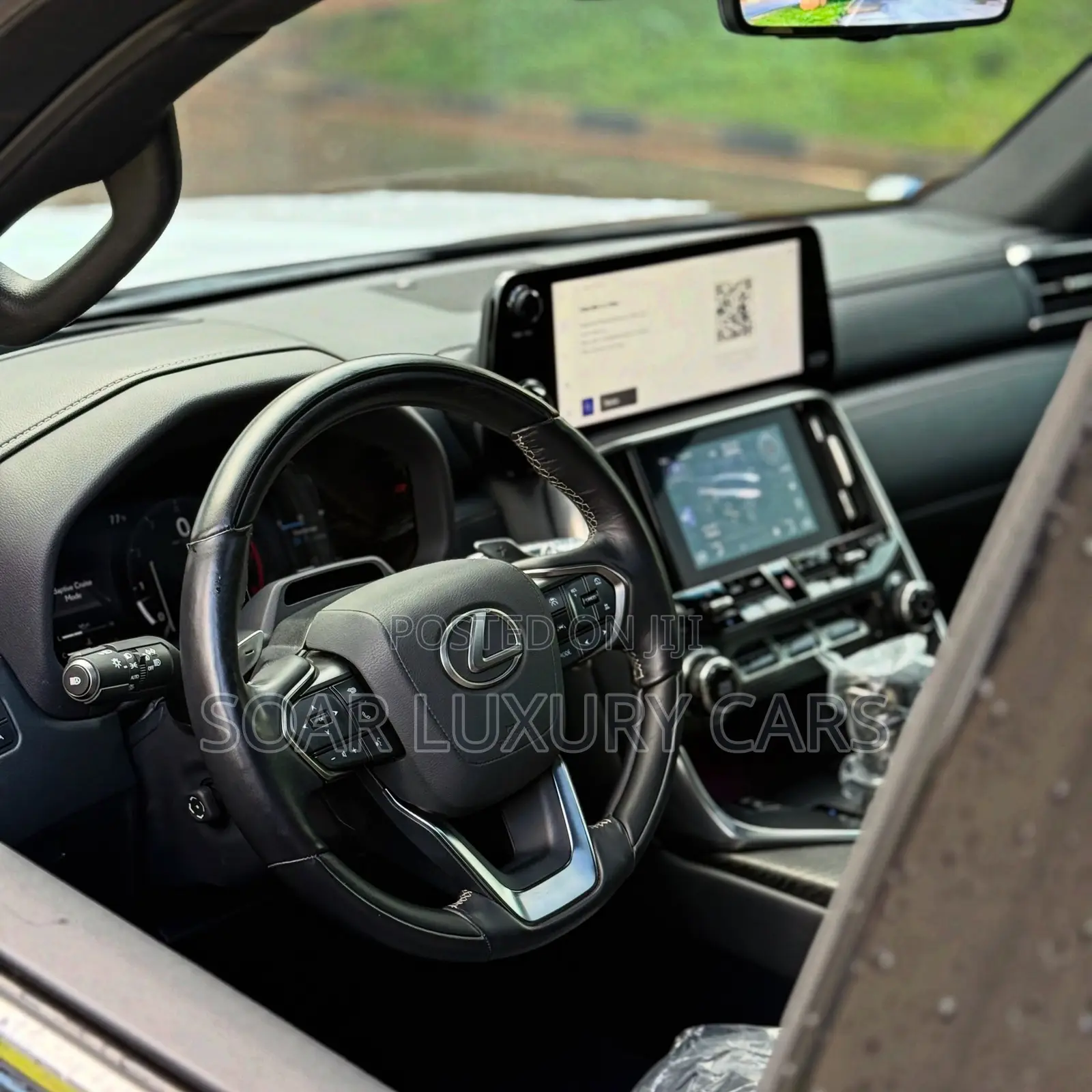 New Lexus LX 600 2025 Black
