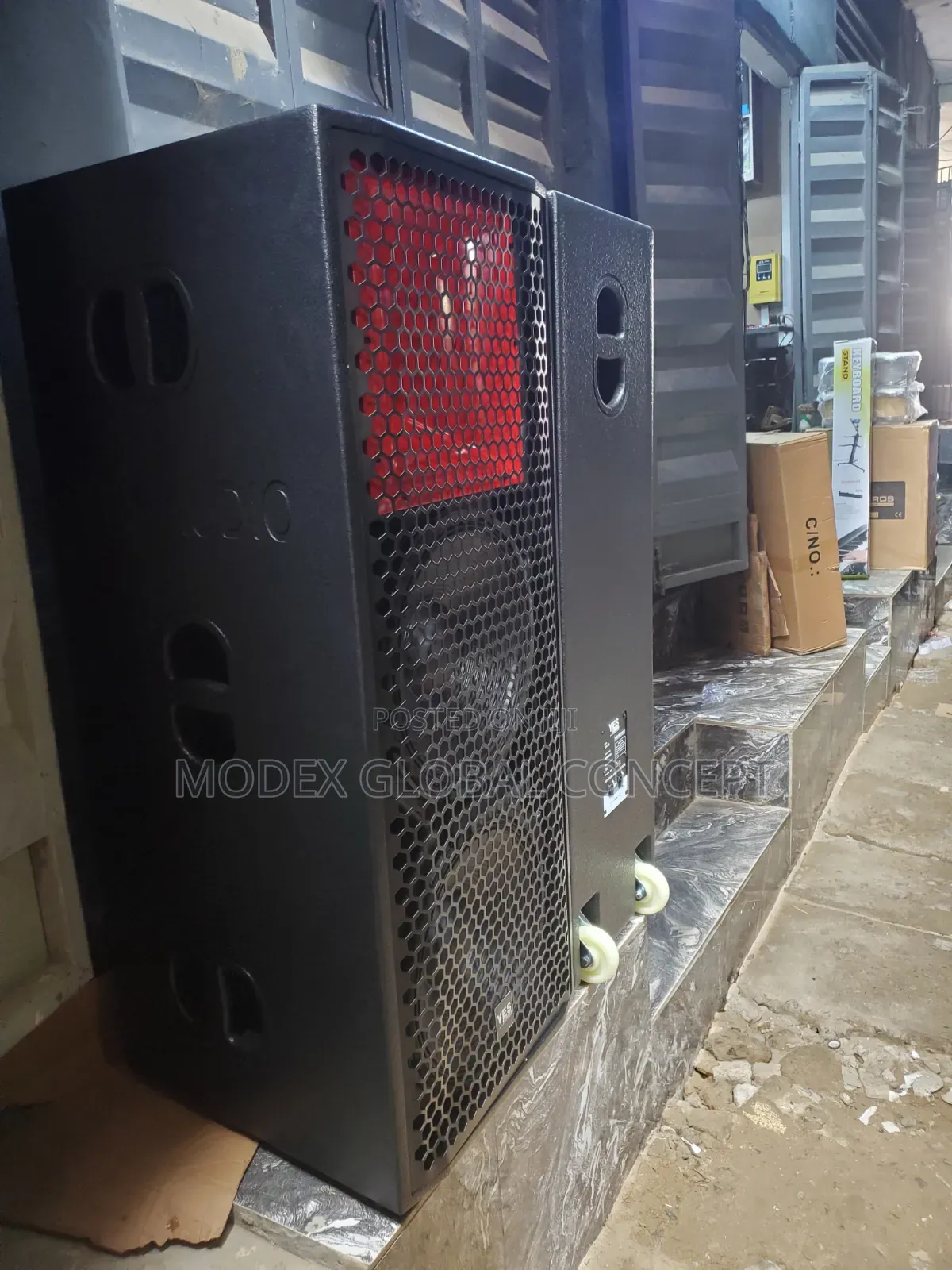YES Professional Audio Dual-Woofer Passive PA Loudspeaker. Thunder