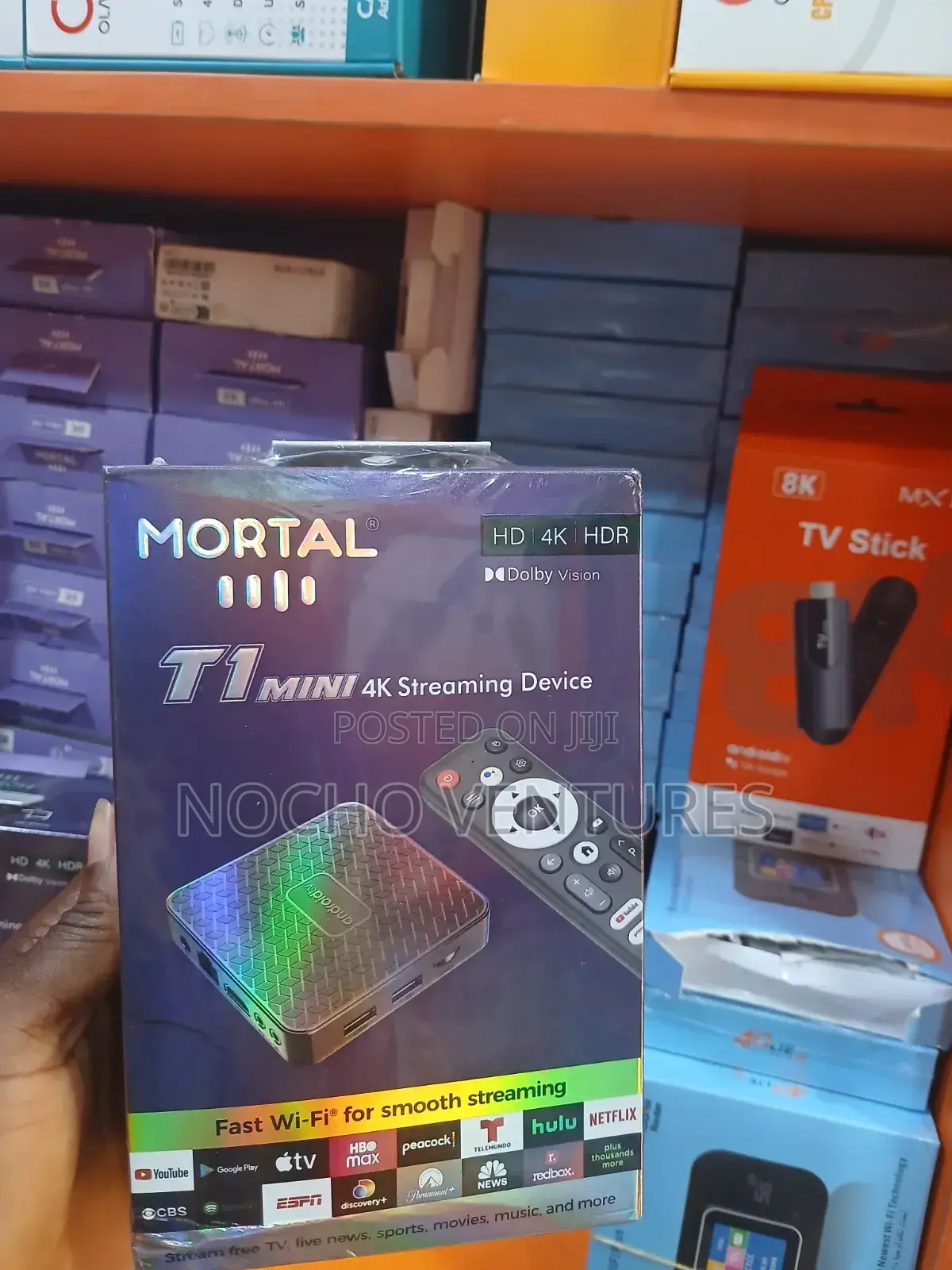 Mortal T1 Mini Android TV Streaming Device
