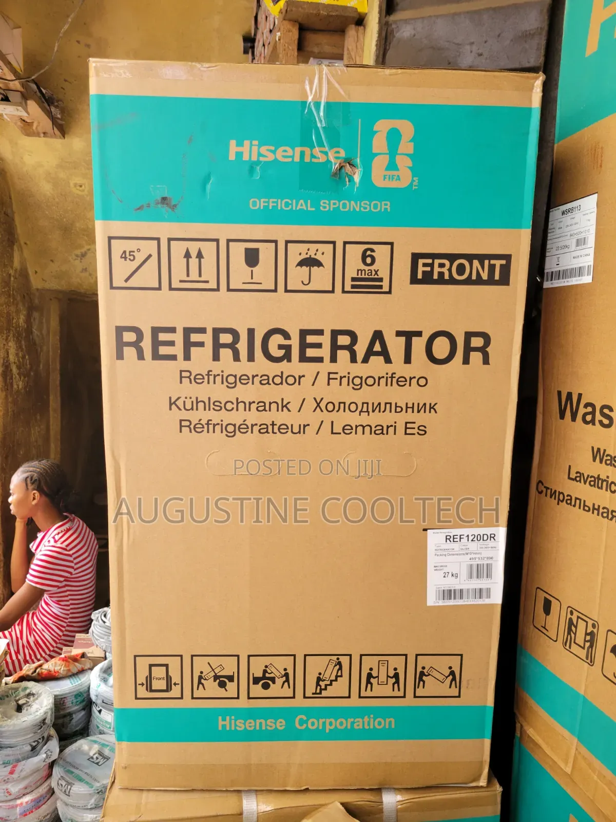 Brand New Hisense 87liters Fridge Comes With 2years Warranty
