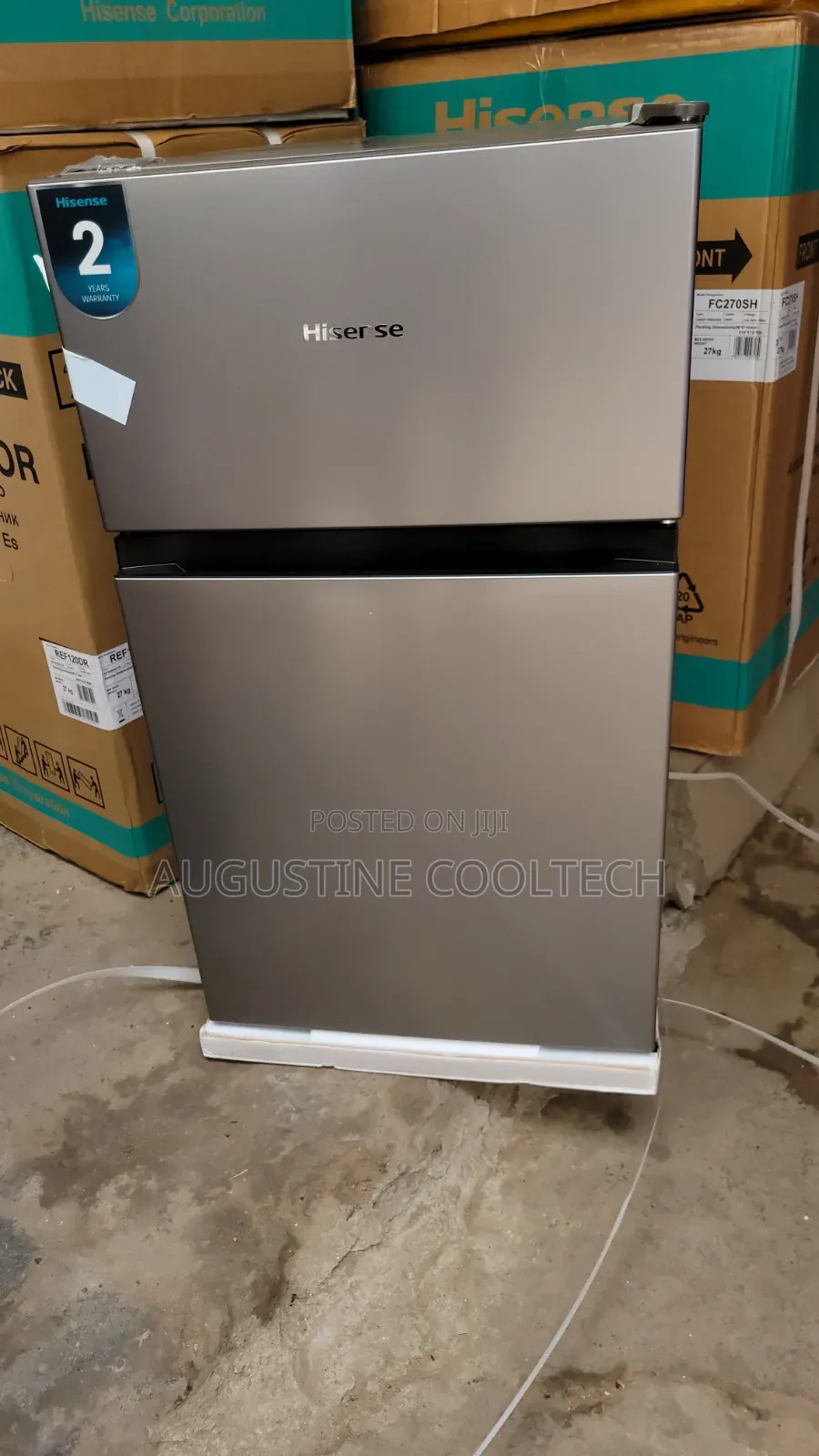 Brand New Hisense 87liters Fridge Comes With 2years Warranty