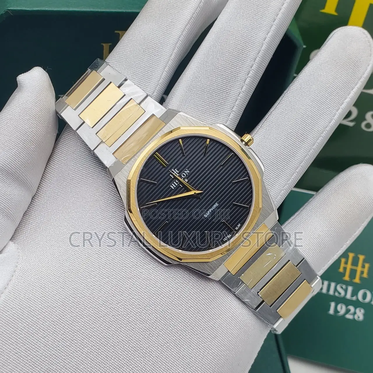 Hilson Quality Luxury Men Automatic Engine Wristwatch