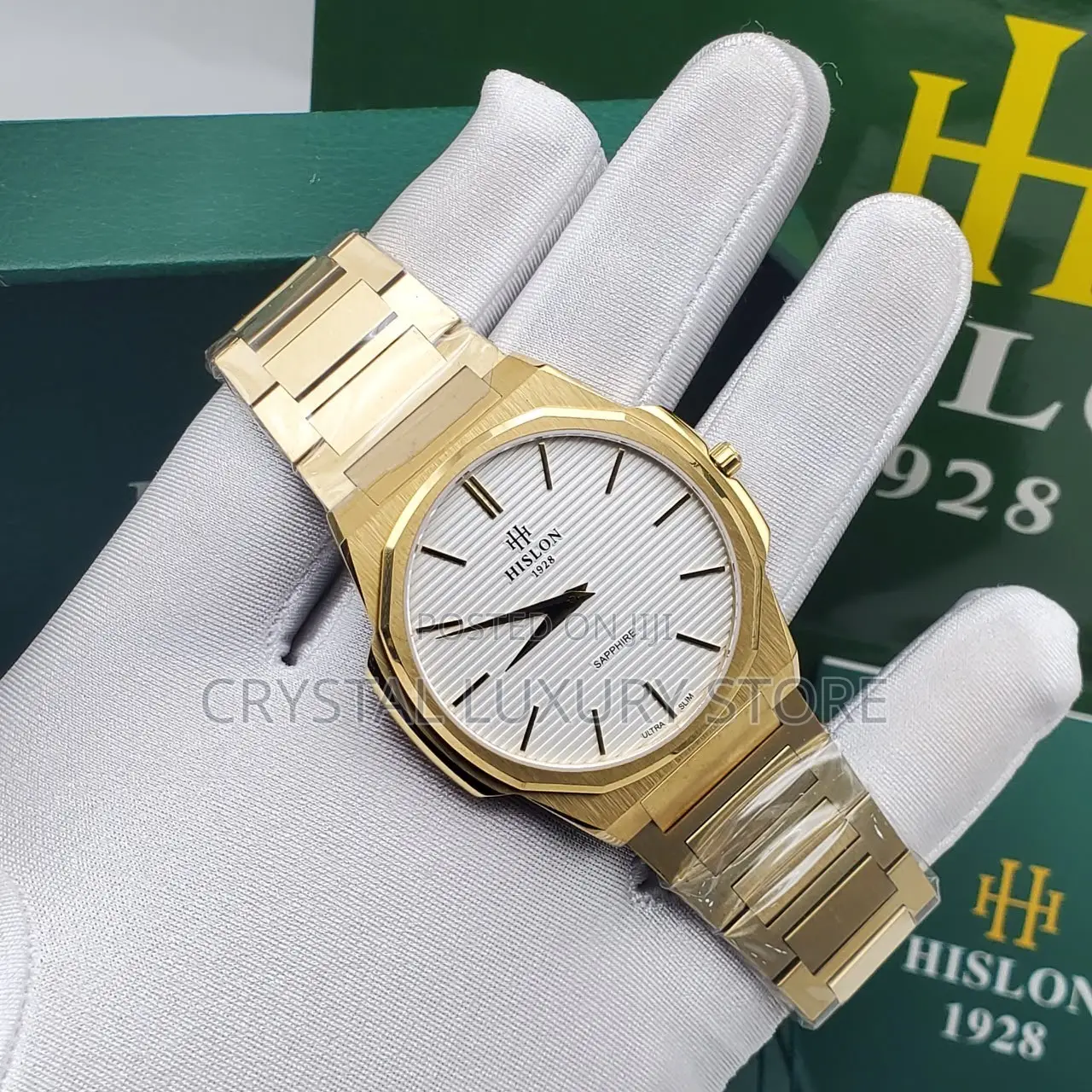Hilson Quality Luxury Men Automatic Engine Wristwatch