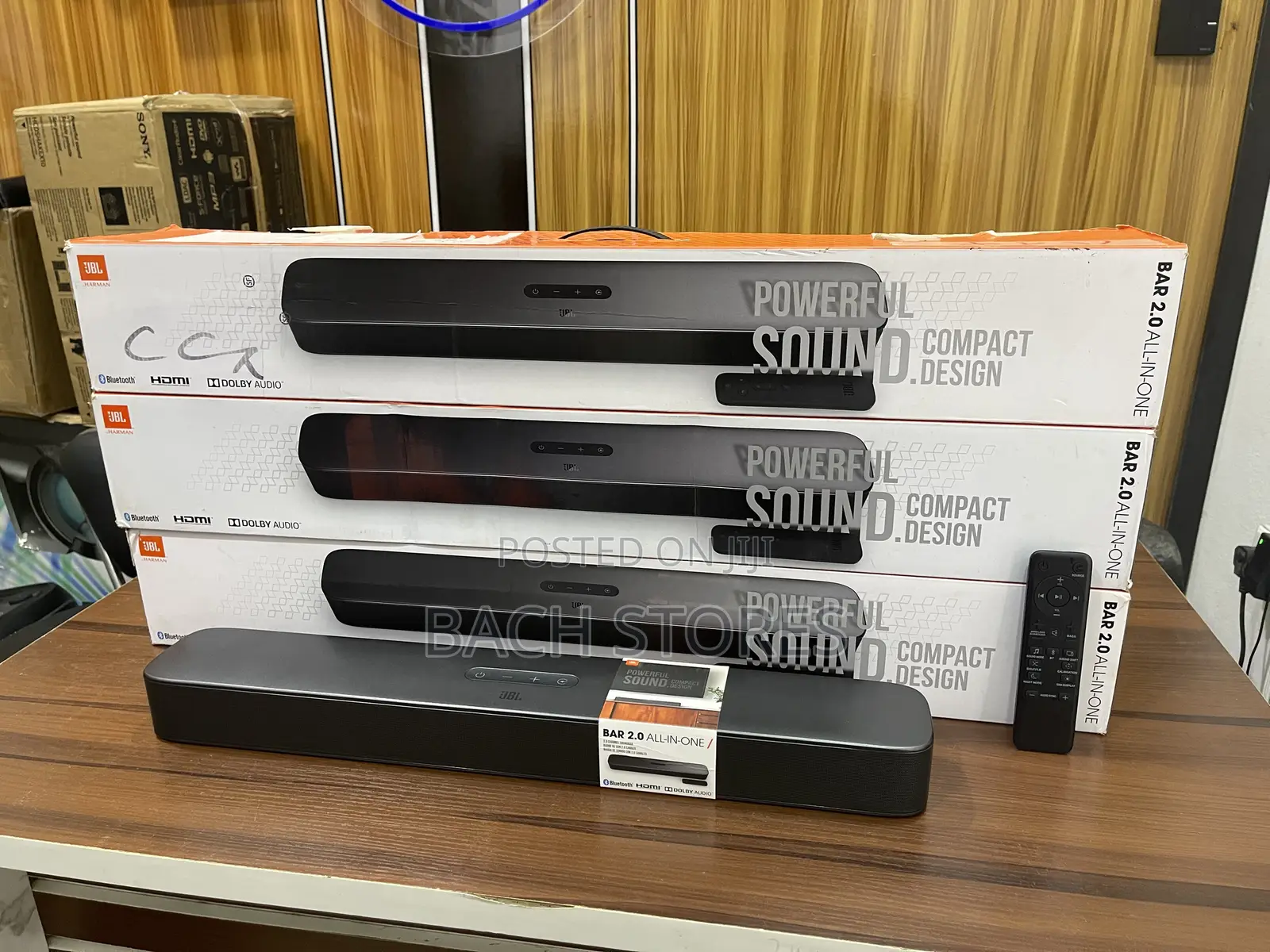 Open Box JBL 2.0CH Compacted Soundbar With Inbuilt Subwoofer